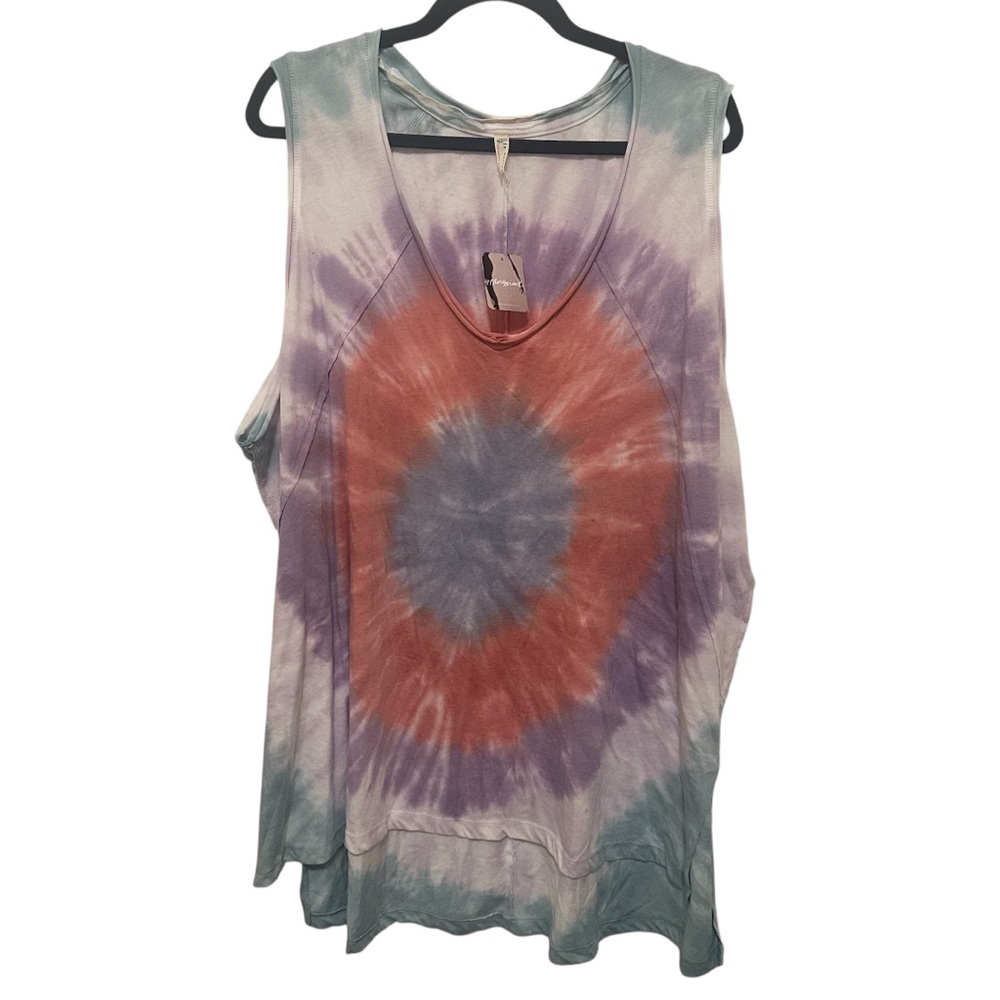 Free People Movement new with tags size M Tie-Dye Sleeveless Top - Multicolor